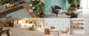 Interior design with tiles by Ceramiche Keope, Mo.Da, Ascot Everytile, Hisbalit